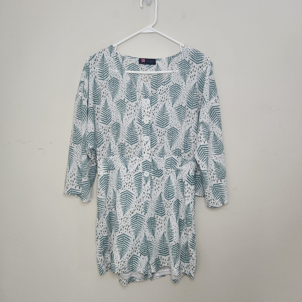 Women's Kancy Kole Romper Sz Medium
